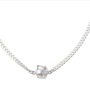 Necklace | Diamond Quartz & Silver