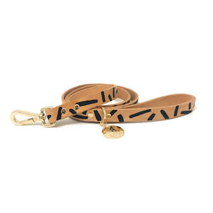 Tiggy Leather Leash |  Black