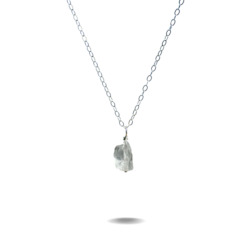 Jewellery: Lucia | Sterling Silver Quartz Crystal Necklace