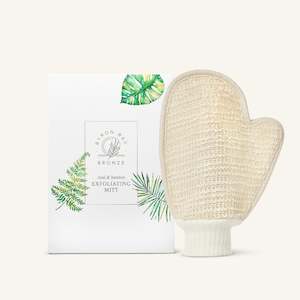 Byron Bay Bronze Sisal & Bamboo Exfoliating Mitt