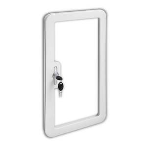 Dometic LOCKER DOOR - SK5 Locker door frame with lock and keys (Saneo Toilet)