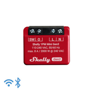 Internet only: Shelly 1PM Mini Gen3