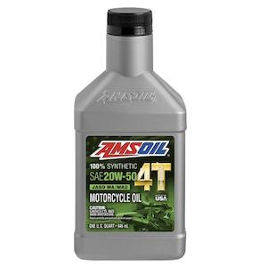 SAE 20W-50 100% Synthetic Performance Motorcycle Oil