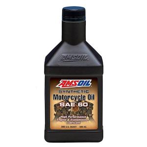 SAE 60 Synthetic Motorcycle Oil