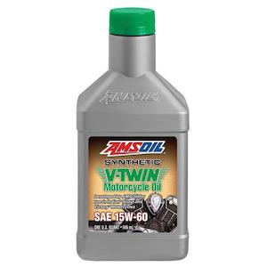 15W-60 Synthetic V-Twin Motorcycle Oil