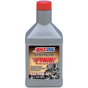 Motorcycle Road 4 Stroke: 20W-40 Synthetic V-Twin Motorcycle Oil