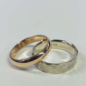 Wedding Ring Making Experience -TWO PEOPLE- 3 hr classes