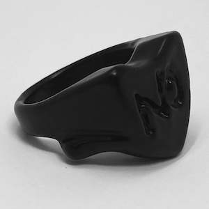 Jewellery: "If 2020 was a Ring" Crest in Matte Black