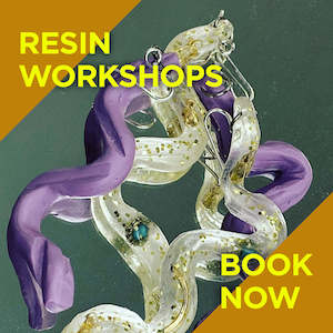 Jewellery: Resin Group Workshop, Auckland - Sat 28 Oct 2023