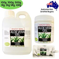 Health food wholesaling: Australian ALOE VERA GEL Certified Organic Skin DIY Ingredient Premium Pure