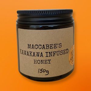 Maccabees Kawakawa Infused Honey 150g - Maccabee's