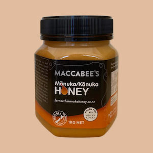 Honey manufacturing - blended: Manuka Kanuka 67% (Pollen Type) - Maccabee's