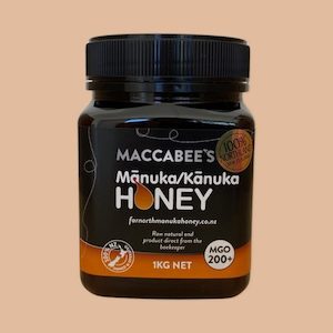 Manuka/Kanuka Honey MGO 200 - 1kg - Maccabee's