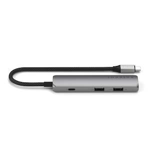 Satechi 4-in-1 USB-C Slim Multiport Adapter