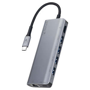 Computer wholesaling - including peripherals: Bonelk Long-Life 7-in-1 Multiport Hub (Space Grey)