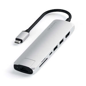 Computer wholesaling - including peripherals: Satechi USB-C Slim Multiport with Ethernet Adapter (V3)