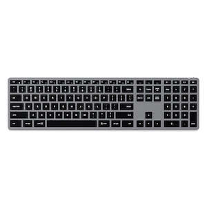 Computer wholesaling - including peripherals: Satechi Slim X3 Bluetooth Backlit Keyboard (Space Grey)