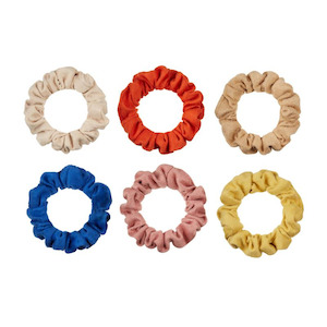 Scrunchie Pack - Retro Rainbow