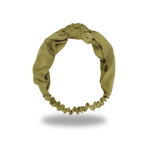 Top Knot Headband - Chartreuse