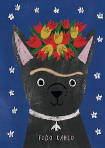 Fido Kahlo General Card