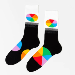 Clothing accessory: Men's Sized Socks - Colourwheel