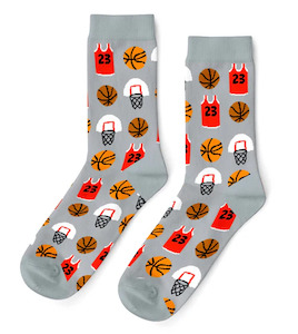 Clothing accessory: Men's Sized Socks - Basketball