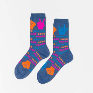 Women's Sized Socks - Love, Peace, Persist