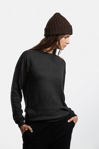 Clothing accessory: Thick Rib Yak Hat - Dark Brown