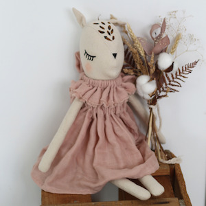 Fleur Le Fawn Doll - Dusky Rose