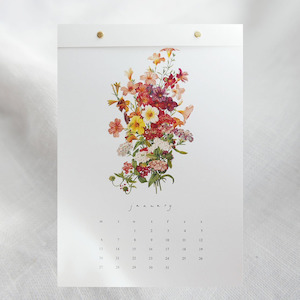 Clothing accessory: 2025 Flower Calendar