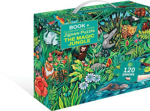 Clothing accessory: The Magic Jungle - Book & Puzzle