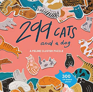 Clothing accessory: Cluster Puzzle - 299 Cats & a Dog