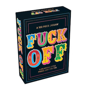 Clothing accessory: Fuck Off - 100 Piece Puzzle