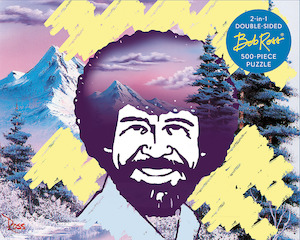 Bob Ross - 500 Piece Double Sided Puzzle