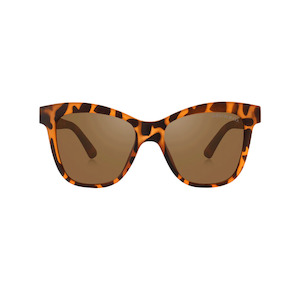 Clothing accessory: Sustainable Polarized Adult Wayfarer Sunglasses - Tort