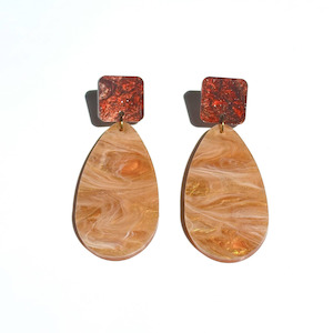 Clothing accessory: Storm Earrings - Honey