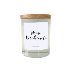 Clothing accessory: Christmas Quote Candle - Meri Kirihimete