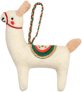 Christmas Critter Decoration - Llama