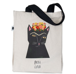 Canvas Tote - Frida Catlo