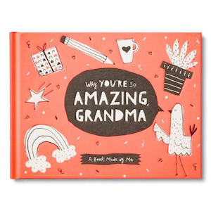 Kids Activity Book - Why You're So Amazing Grandma