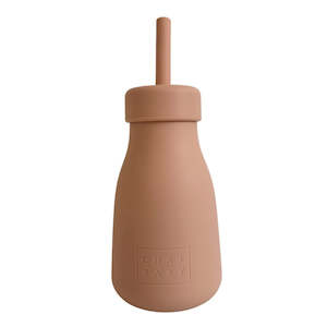 Silicone Milk Bottle -  Rusty