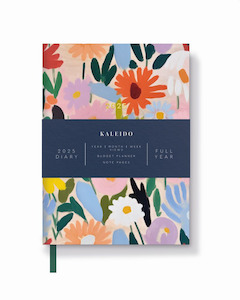 Clothing accessory: 2025 Kaleido A6 Diary - Gouache Floral