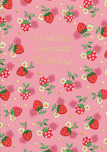 Sweetest Strawberry Card