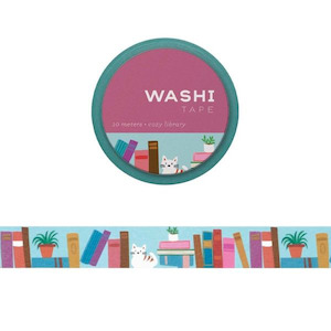 Washi Tape - Cozy Library