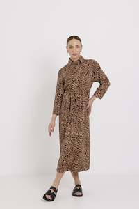 Clothing accessory: Julia Shirt Dress - Jaguar Twill