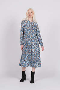 Amore Long Sleeve Dress - Stardust Floral