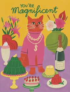 Magnificent Cat Card