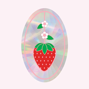 Window Suncatcher - Strawberry