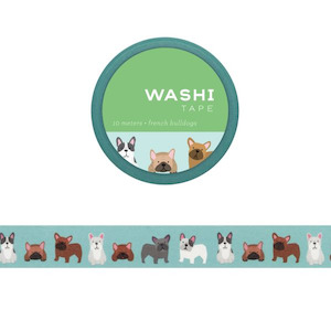 Washi Tape - French Bulldogs