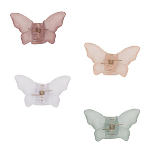 Clothing accessory: Hair Bulldog Grips - Butterflies